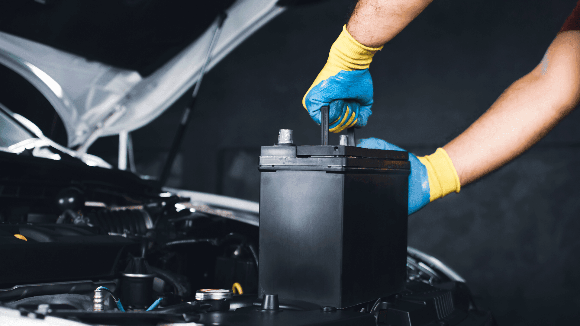 Car battery replacement service